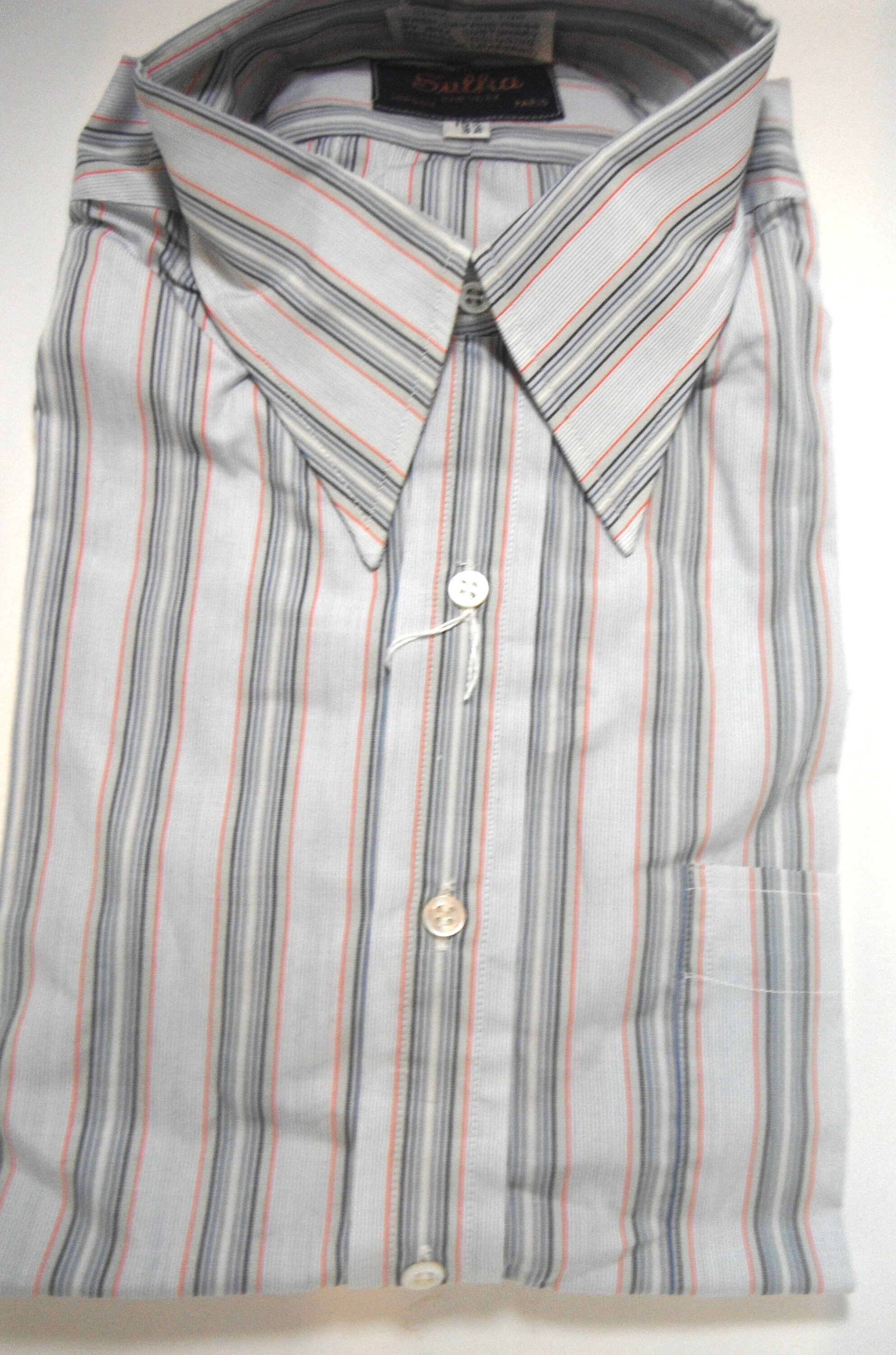 Vintage Sulka Striped Dress Shirt - Etsy