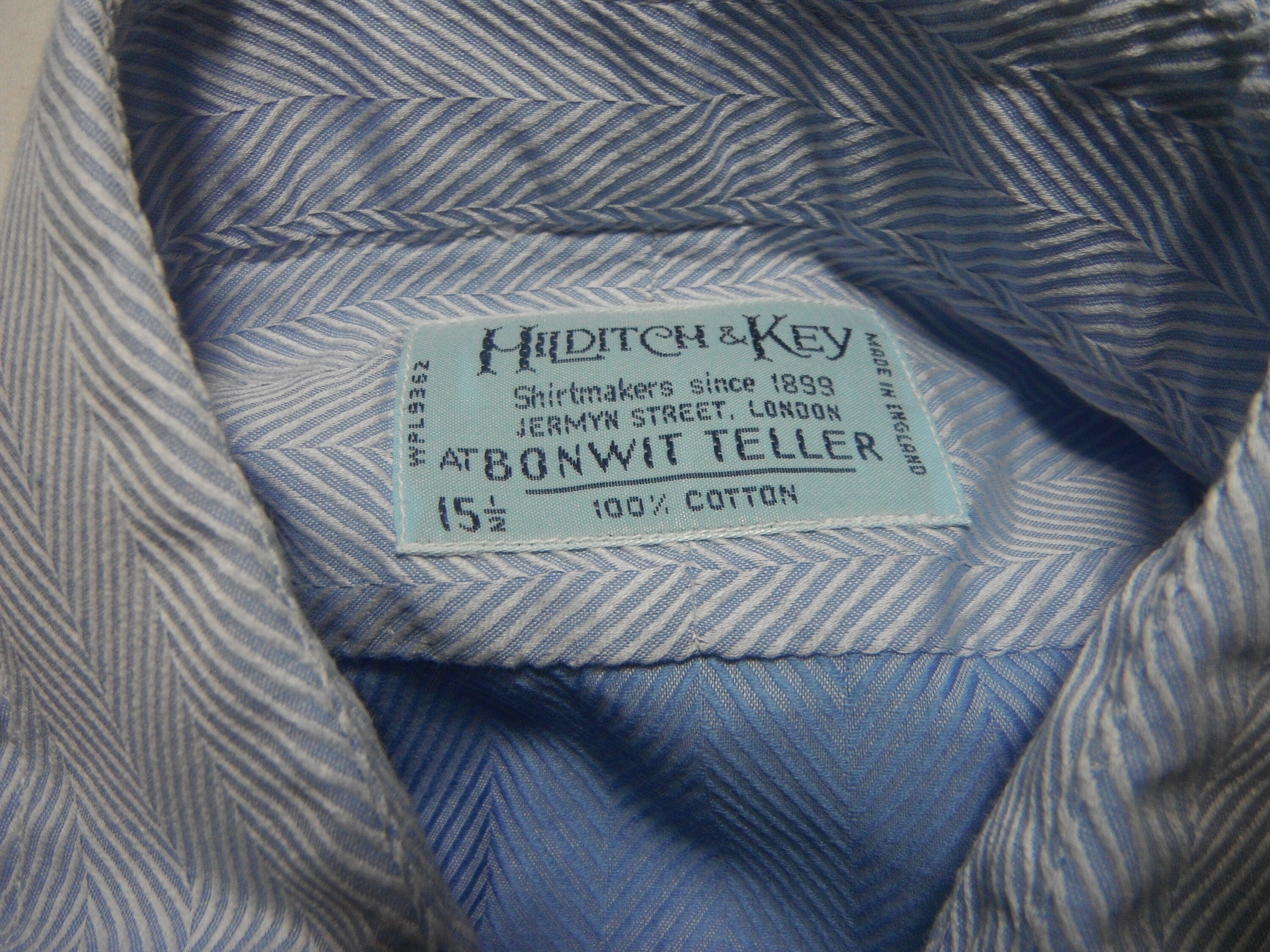 Hilditch & Key ヒルディッチアンドキー シャツ　vintage Vintage Hilditch & Keys Shirt - Etsy