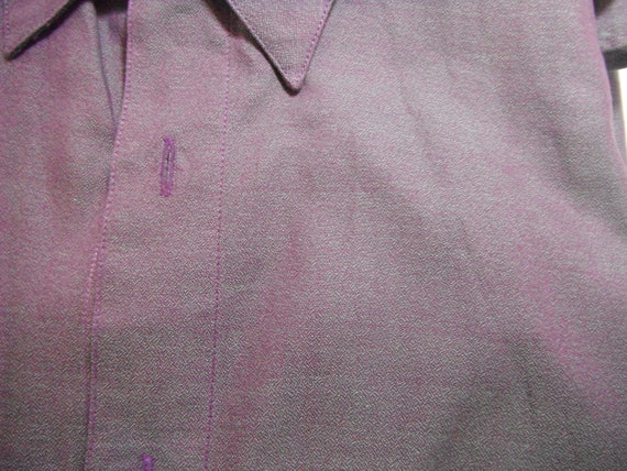 Vintage Perry Ellis Purple Shirt - image 3