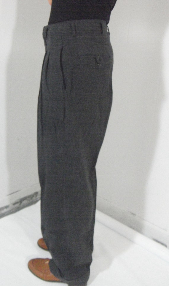 Vintage Gray Trousers - image 4