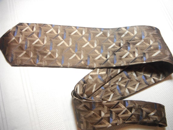 Vintage George Silk Tie - image 3