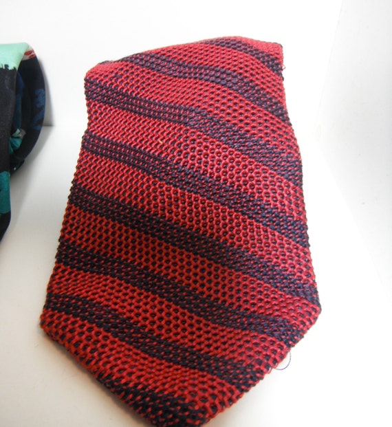 Vintage Silk Knit Tie
