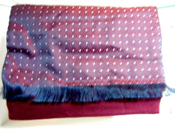 Vintage Silk & Wool Scarf