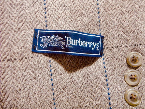 Vintage Burberry Sport Coat - image 8