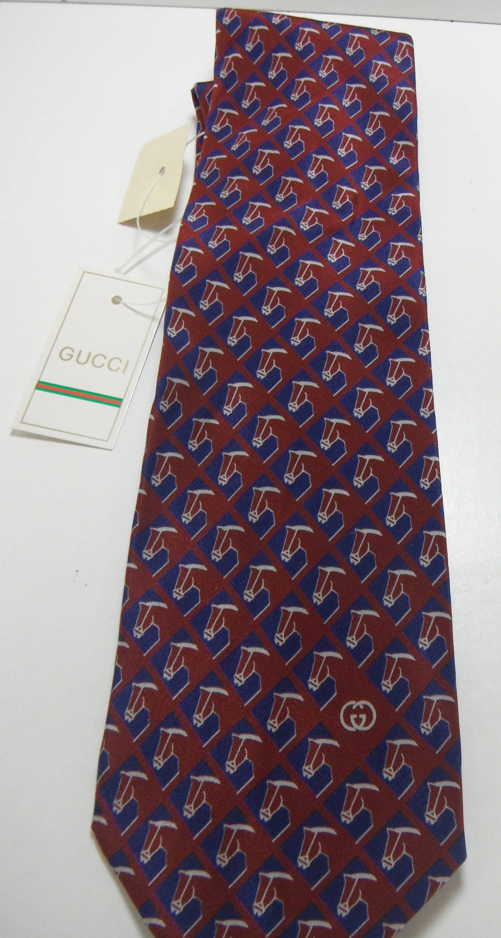 グッチ GUCCI NECKTIE Vintage Gucci Necktie - Etsy