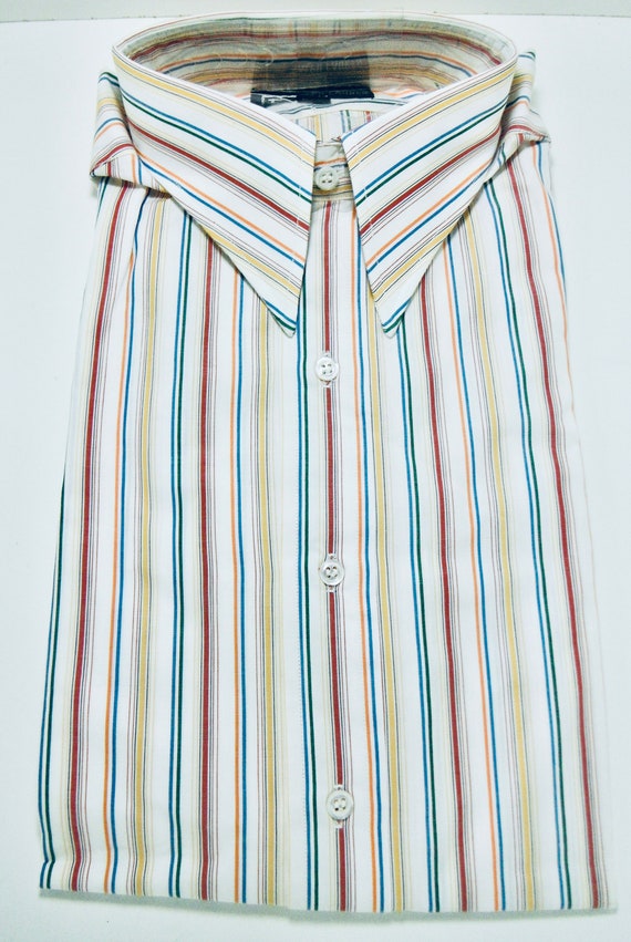 vintage polo shirt striped - Gem