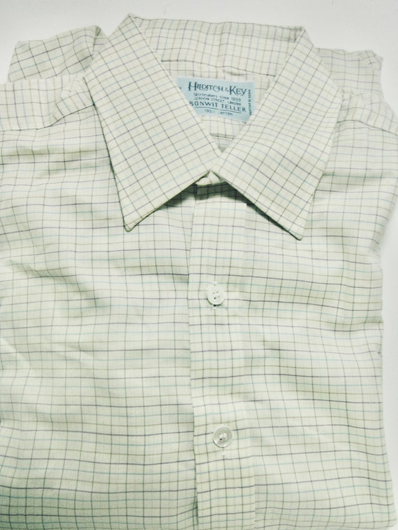 Vintage Hilditch & Keys Check Shirt - Gem