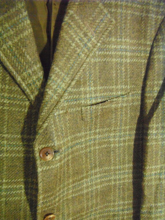 Vintage DAKS Plaid Sportcoat - image 2