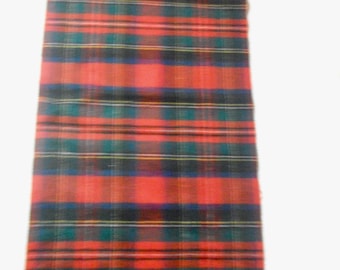 Vintage Pendleton Plaid Scarf