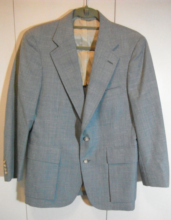 Vintage Chaps Blue Sport Coat