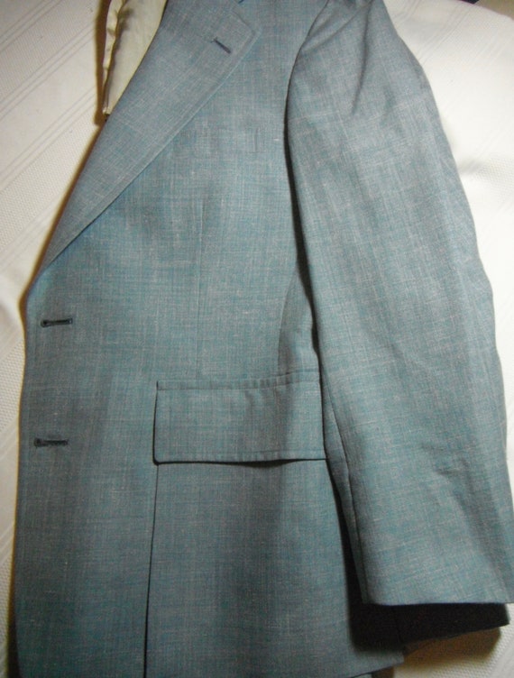 Vintage Chaps Blue Sport Coat - image 8