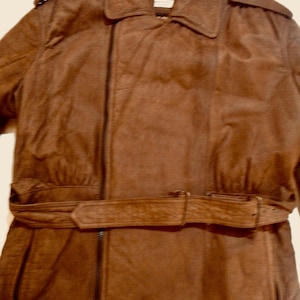 Vintage Suede Leather Jacket