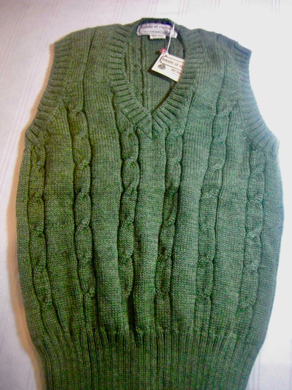 Vintage Tricots St. Raphael Knit Vest