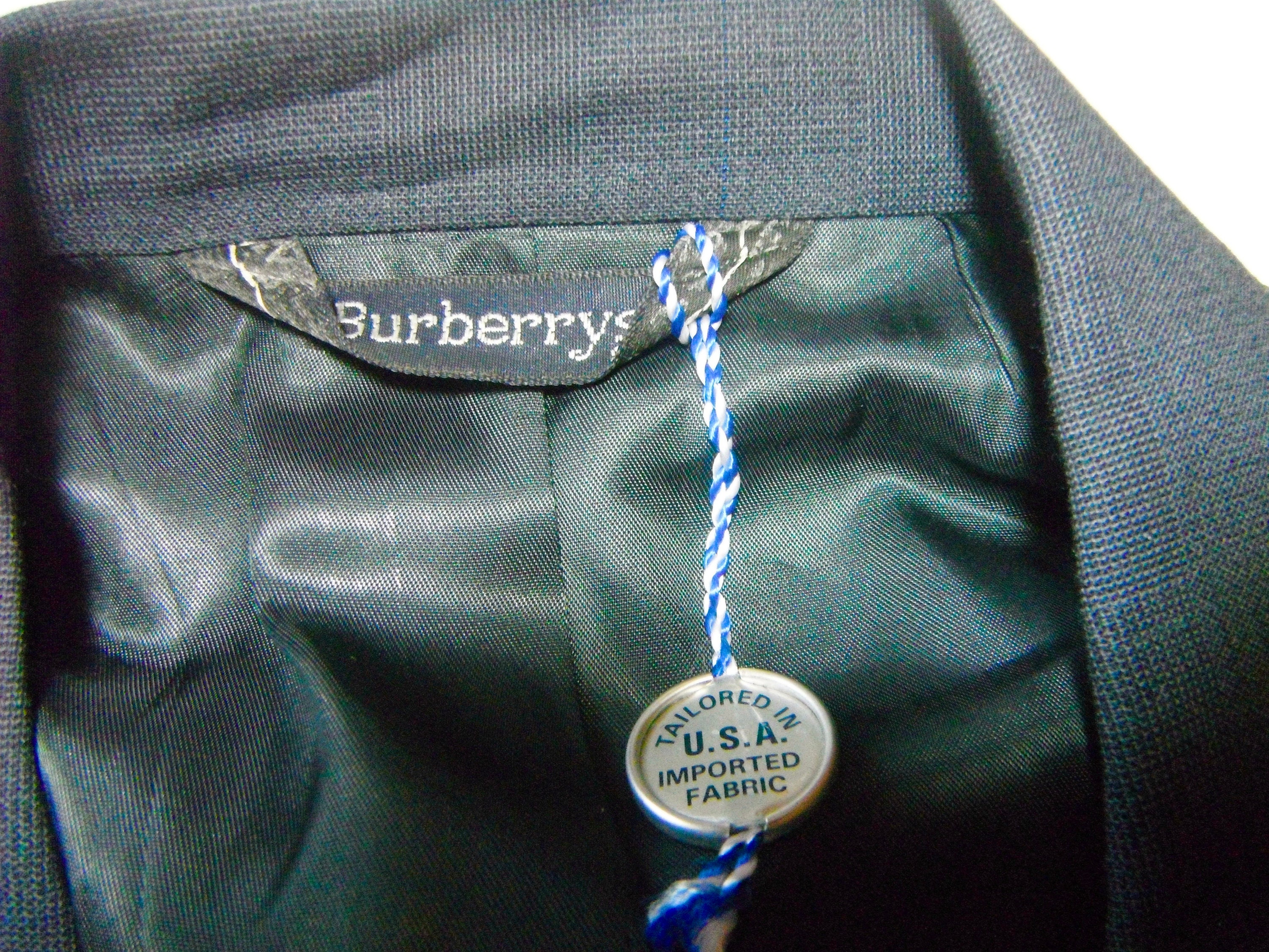 vintage burberry suit