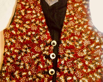 Vintage Halsey Collection Beaded Vest