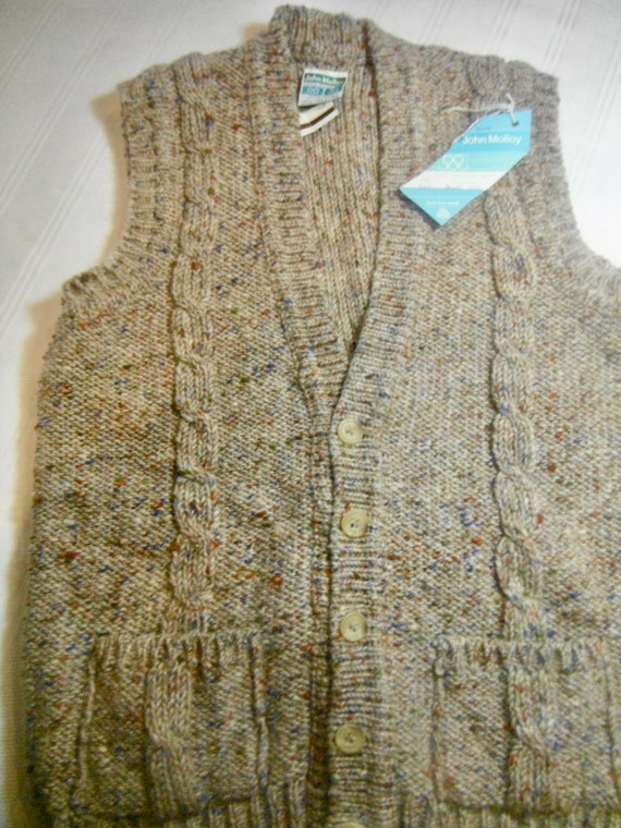 Vintage Molloy Knit Vest - image 1