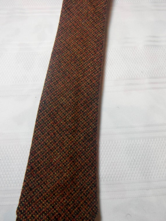 Vintage Munrospun Wool Tie