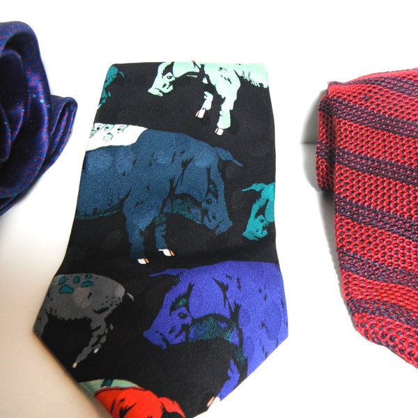 Vintage Serica Silk Tie