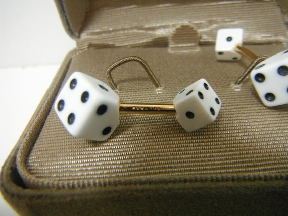 Vintage Perry Ellis Cufflinks - image 4