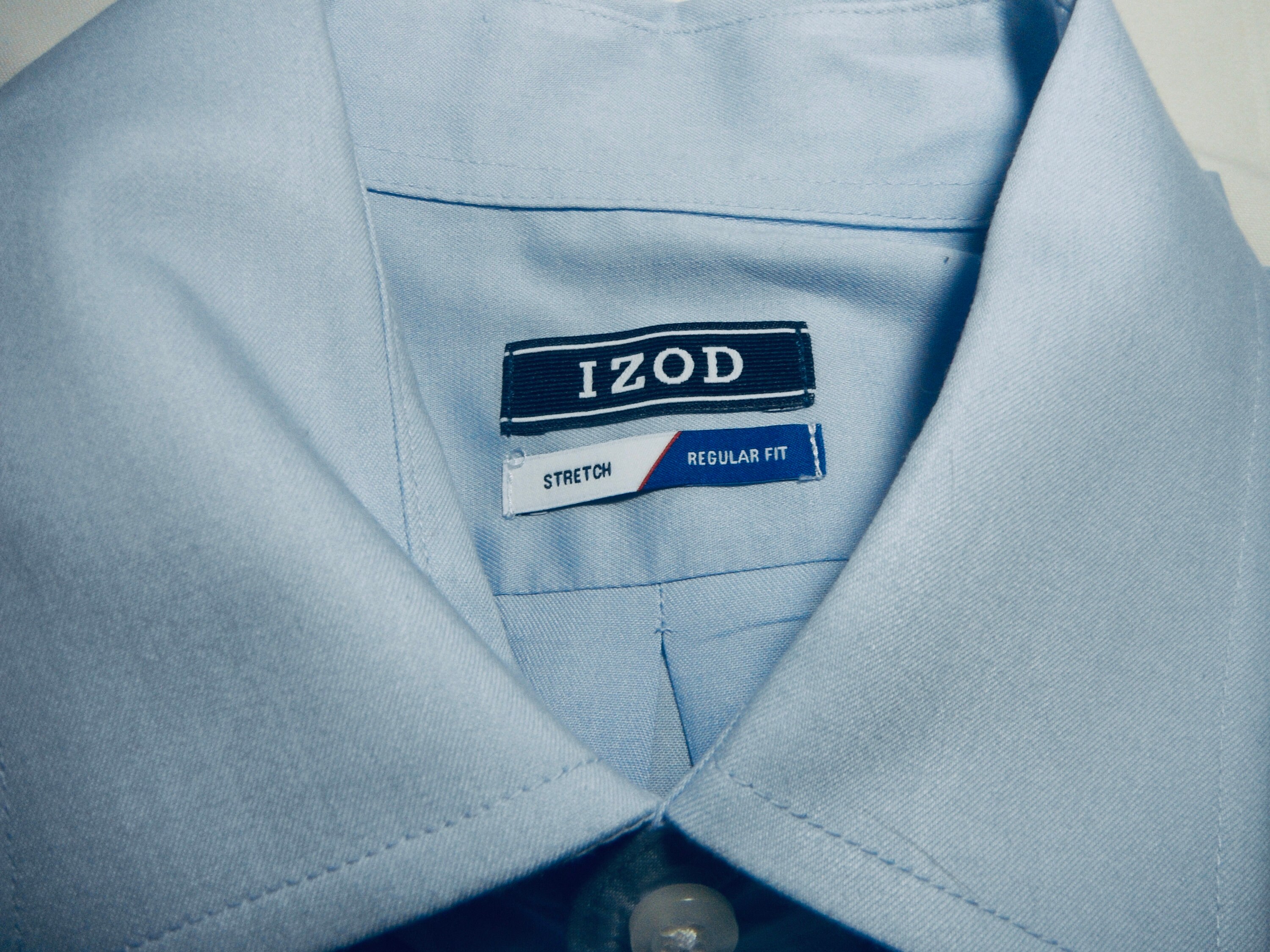 izod blue dress shirt Izod Men's All Over Stretch Button Down Dress Shirt, 14