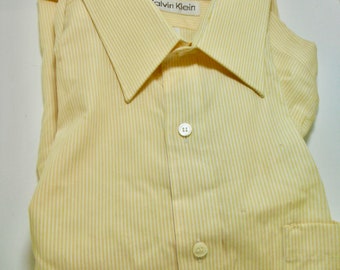 Vintage Calvin Klein Striped Shirt