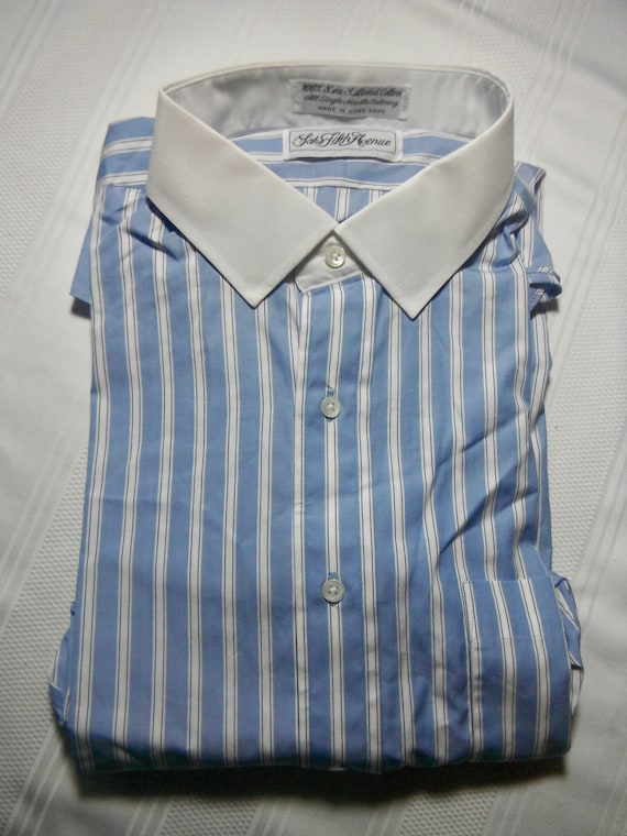 Vintage Saks Fifth Avenue Striped Shirt