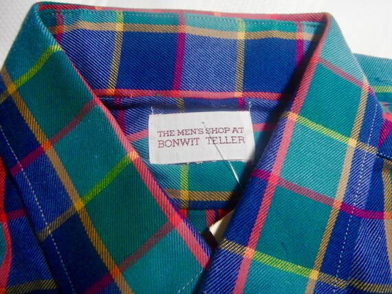Vintage Bonwitt Teller Check Shirt - image 2