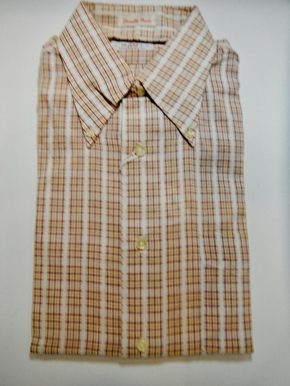 Vintage Gant Brown Check Shirt