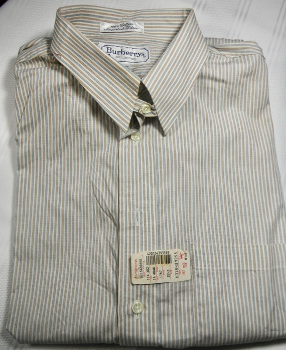Vintage Burberrys Striped Shirt