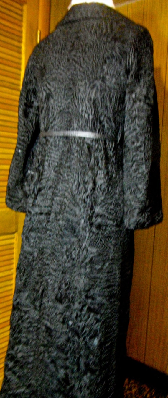 Vintage Full Length Tailored Persian Lamb Coat - image 3