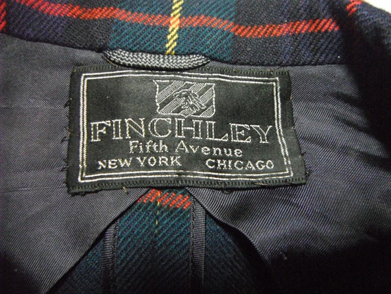 Vintage Finchley Plaid Sport Coat - Gem