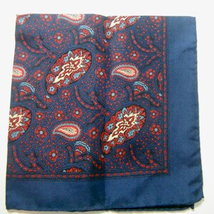 Vintage Silk Handkerchief