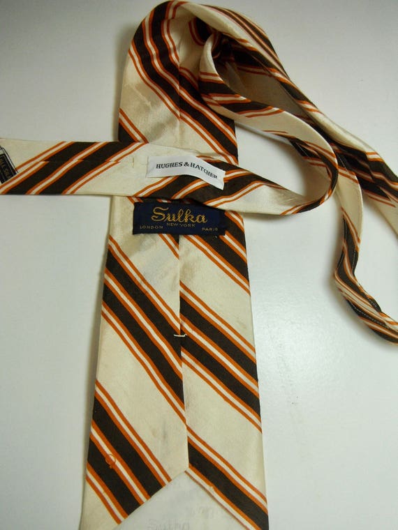 Vintage Sulka Silk Tie - image 2