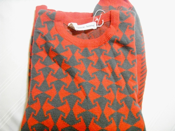 Louis vuitton orange outlet monogram sweater