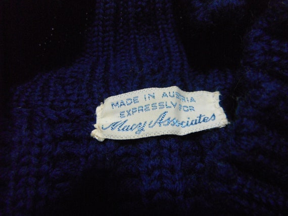 Vintage Royal Blue Sweater - image 3