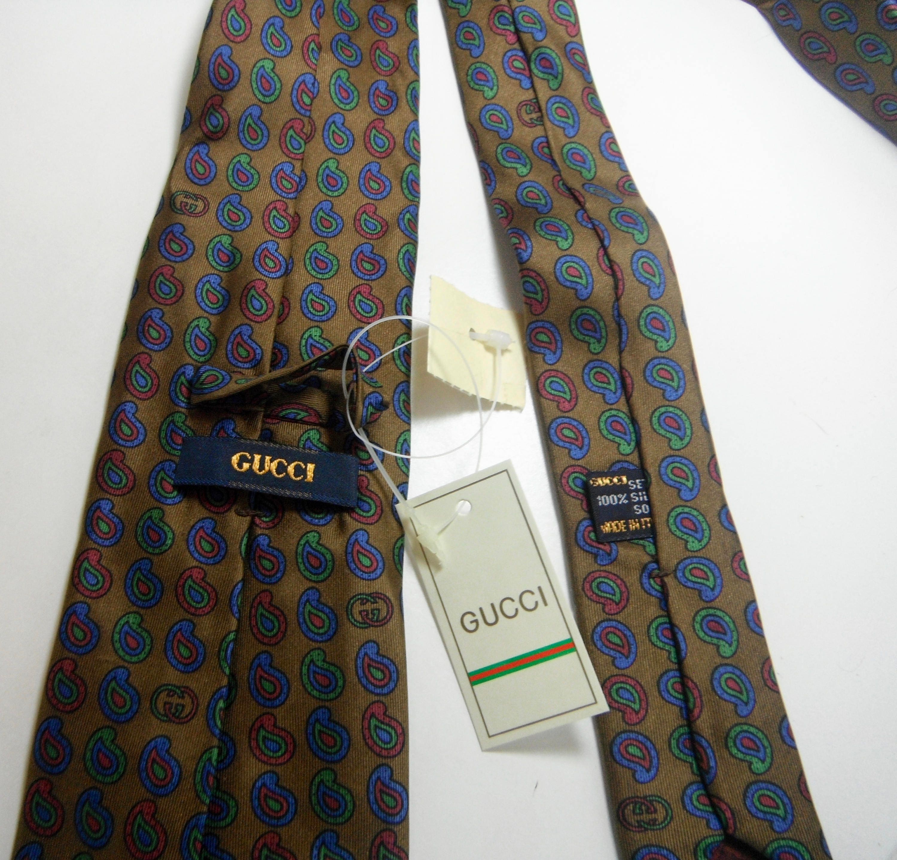 Gucci necktie cheap scarf