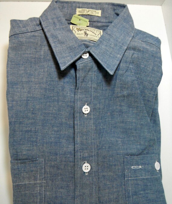 Vintage Polo Western Shirt