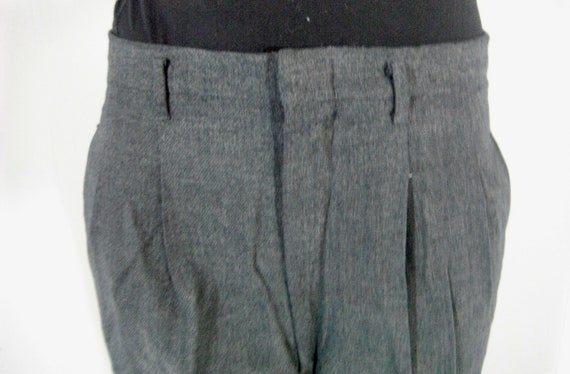 Vintage Gray Trousers - image 3