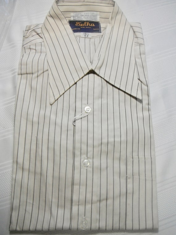 Vintage Sulka Dress Shirt - image 1