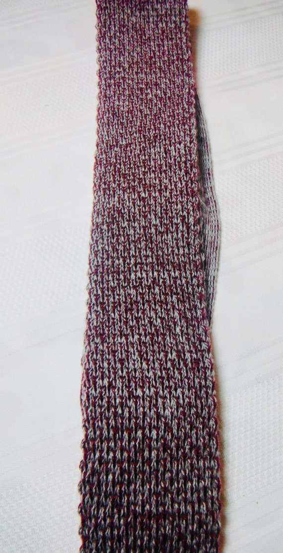 Vintage Ted Lapidus Knit Tie - image 1