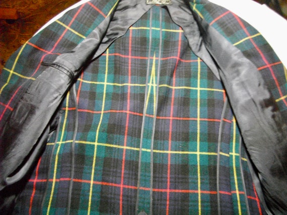 Vintage Finchley Plaid Sport Coat - Gem