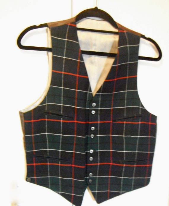 Vintage Finchley Plaid Sport Coat - Gem