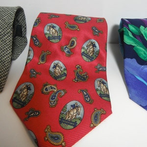Vintage Burberry Silk Tie
