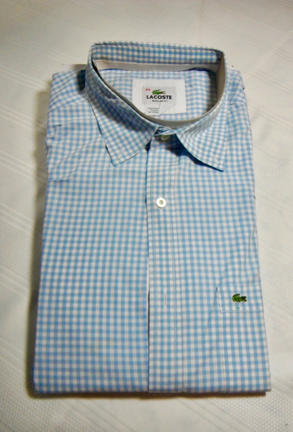 vintage lacoste dress shirt Gem
