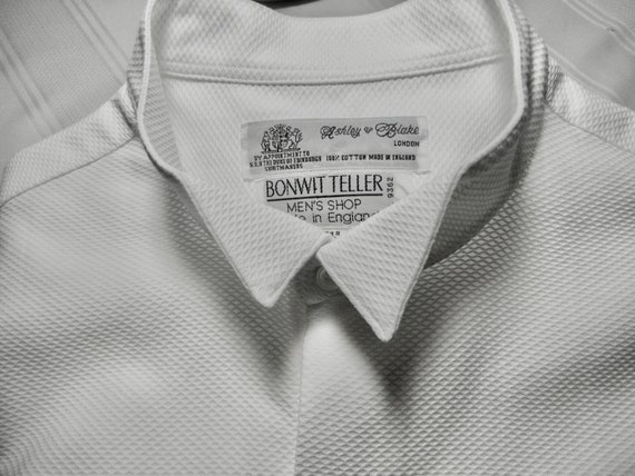 Vintage Bonwit Teller Tuxedo Shirt - image 6