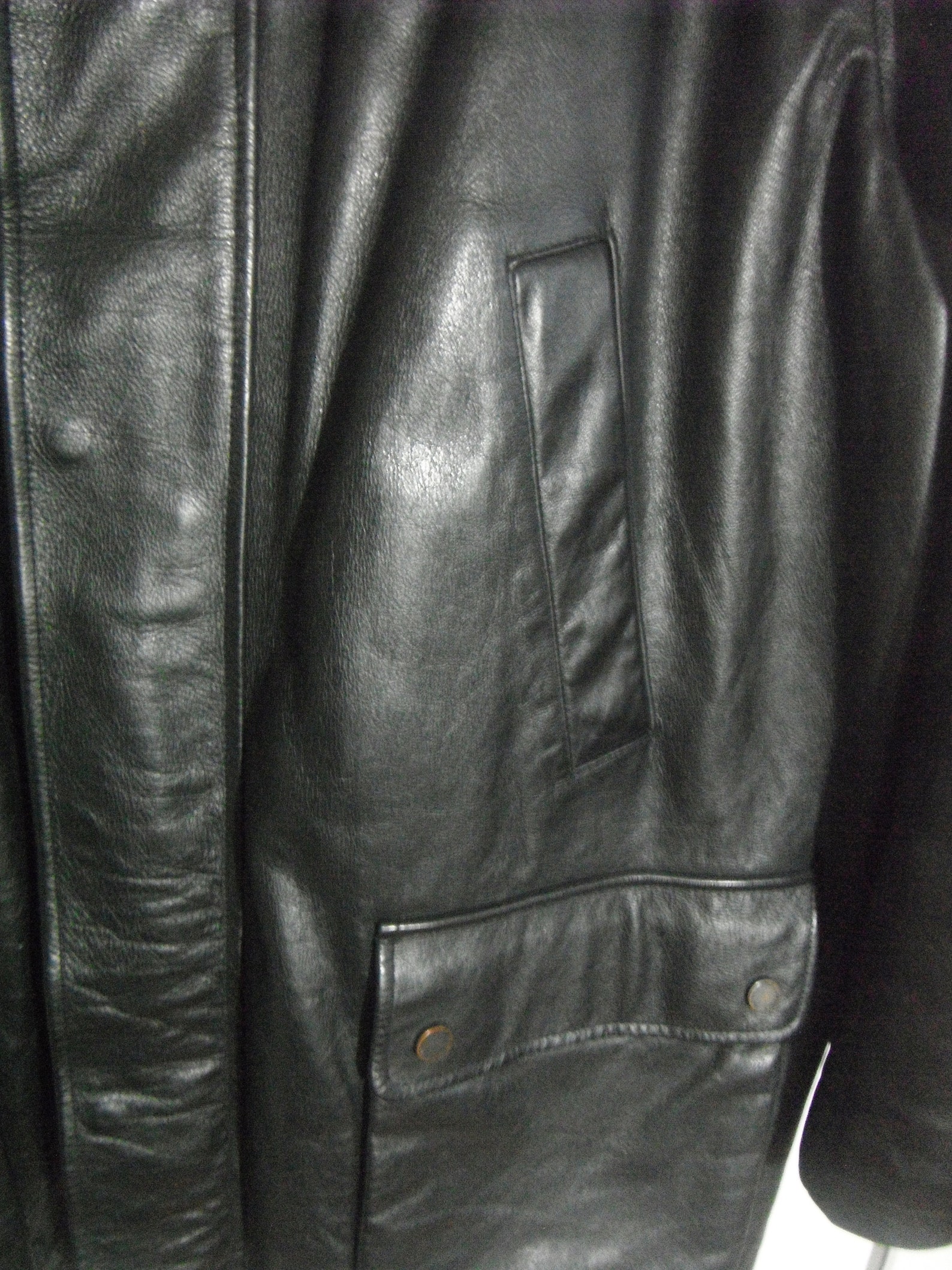Vintage Polo Leather Jacket - Etsy