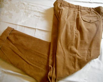 Pantalones de pana estilo polo vintage para hombre
