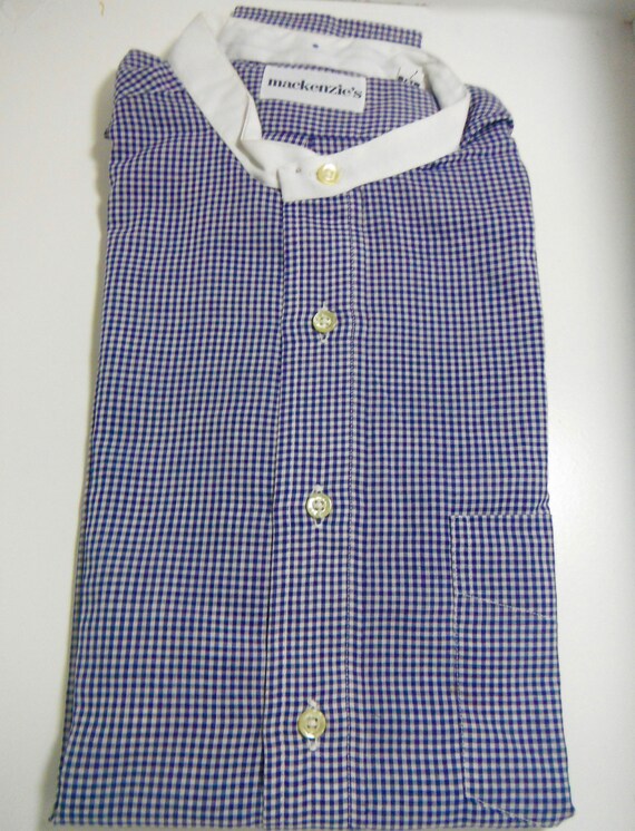 Vintage Mackenzie Collarless Shirt