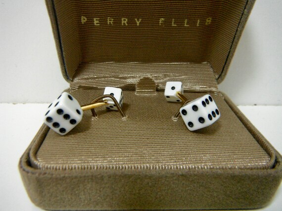 Vintage Perry Ellis Cufflinks - image 3