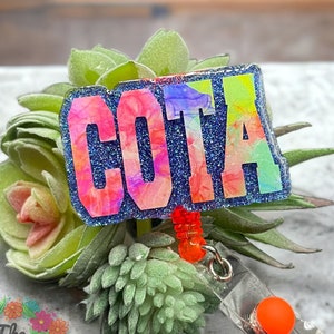 COTA acronym/ abbreviation - Custom badge reel